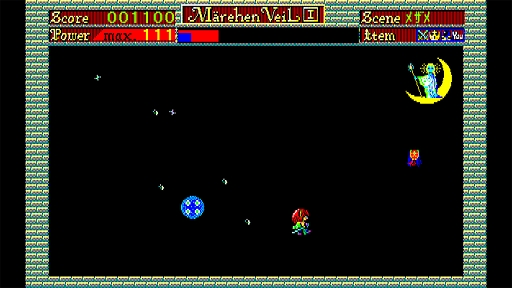 画像ギャラリー No.003のサムネイル画像 / 「EGGコンソール メルヘンヴェール PC-8801mkIISR」本日配信。魔法使いの呪いで醜い妖精にされた王子が,愛する王女の待つ故郷を目指す