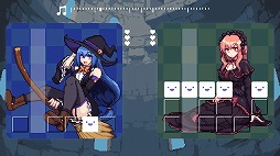 画像ギャラリー No.003のサムネイル画像 / 脱衣系リズムアクション「ウィッチパズリズム」Switch版を配信開始。キュートな10人の魔女たちによるドタバタ劇を楽しめる