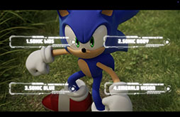 画像ギャラリー No.006のサムネイル画像 / 「SONIC THE HEDGEHOG DNA FIGURE」，6月23日よりSEGA STORE TOKYOに展示