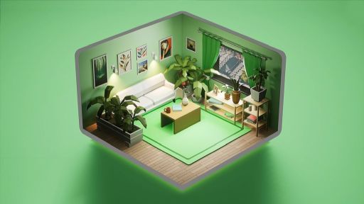 画像ギャラリー No.003のサムネイル画像 / ゲーミングな部屋からガレージまで。さまざまな部屋が作れるシミュレーションパズル「Furnish Master」，早期アクセスをSteamで開始