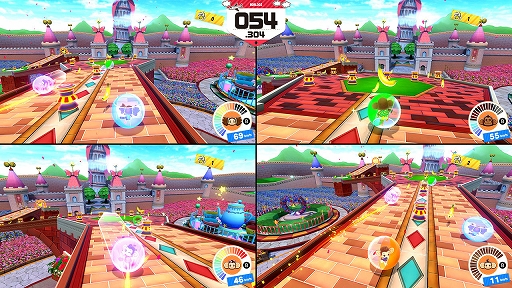 画像ギャラリー No.006のサムネイル画像 / 「スーパーモンキーボール バナナランブル」本日発売。最大16人で，さまざまなルールの協力/対戦プレイを楽しめる