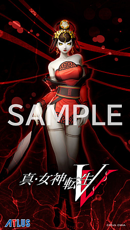 画像ギャラリー No.008のサムネイル画像 / 「真・女神転生V Vengeance」発売1周年，悪魔270体以上のスマホ向け壁紙を配布中。Tシャツやメタルキーホルダーなど新作グッズも販売決定