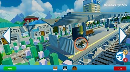 画像ギャラリー No.006のサムネイル画像 / ボクセルのジオラマ世界で探し物。PC向けADV「Eye On The World」Steamでリリース。監視カメラで世界の謎に迫ろう