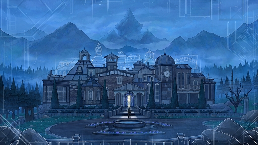 画像ギャラリー No.001のサムネイル画像 / パズルアドベンチャー「Blue Prince」,日本時間4月11日にリリース。邸宅にある45部屋の間取りを設計し,46番目の部屋を見つけ出せ