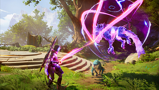画像ギャラリー No.001のサムネイル画像 / 「Dragon Age」シリーズの開発者らによる新スタジオが，「Eternal Strands」を発表。巨大な敵によじ登る「ワンダと巨像」のようなシーンも