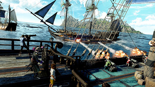 画像ギャラリー No.004のサムネイル画像 / 「龍が如く8外伝 Pirates in Hawaii」,本日発売。真島悟朗率いる「ゴロー海賊団」を中心に繰り広げられるシリーズ最新作