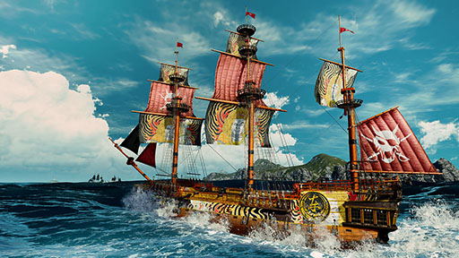画像ギャラリー No.014のサムネイル画像 / 「龍が如く8外伝 Pirates in Hawaii」,本日発売。真島悟朗率いる「ゴロー海賊団」を中心に繰り広げられるシリーズ最新作