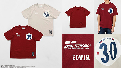 画像ギャラリー No.004のサムネイル画像 / EDWIN×PlayStationのコラボアイテム，予約販売を開始。「アストロボット」「グランツーリスモ」「Ghost of Tsushima」のアパレルも登場