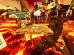 溶岩煮えたぎる地獄のオフィスからホッチキス片手に脱出せよ。PC用アクション「Hell of an Office」，Steamで正式リリース