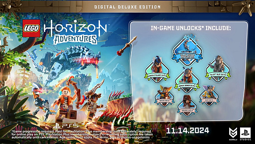 画像ギャラリー No.001のサムネイル画像 / 「LEGO Horizon Adventures」,2024年11月14日に発売。予約特典は“シールドウィーバーの衣装(レゴ版)”