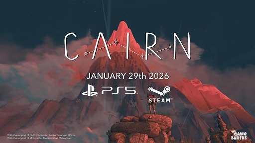 画像ギャラリー No.001のサムネイル画像 / マウント・カミの頂を目指すロッククライミングADV「Cairn」，2026年1月29日配信。ルートにより登頂難度は変化し，転落すれば命はない