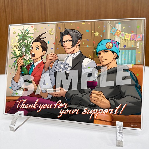 画像ギャラリー No.006のサムネイル画像 / 成歩堂龍一と御剣怜侍が配信者になって,「逆転裁判」シリーズを紹介する映像が公開に。グッズ詰め合わせが当たるキャンペーンも開催中