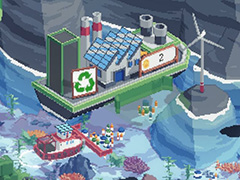ボートで開発された，好きなだけ海をきれいにする癒し系ゲーム「Spilled!」，デモ版をSteamで配信中