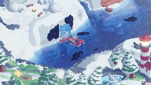 画像ギャラリー No.003のサムネイル画像 / 海の汚染をボートで回収するチル系お掃除ゲーム「Spilled!」,Steamにて本日リリース。リリース記念として10%オフセールを実施中