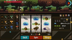 画像ギャラリー No.003のサムネイル画像 / スロットで役を揃えて攻撃する戦闘RPG「JACKPOISON」，Steamストアページを公開