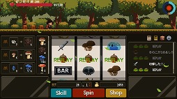 画像ギャラリー No.004のサムネイル画像 / スロットで役を揃えて攻撃する戦闘RPG「JACKPOISON」，Steamストアページを公開