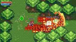 画像ギャラリー No.001のサムネイル画像 / 1990年代のロボットアニメ風2Dアクションゲーム「精霊機フレイリート」，本日リリース。戦闘シーンを収録した最新映像を公開