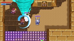 画像ギャラリー No.003のサムネイル画像 / 1990年代のロボットアニメ風2Dアクションゲーム「精霊機フレイリート」，本日リリース。戦闘シーンを収録した最新映像を公開