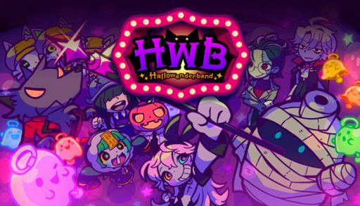 画像ギャラリー No.001のサムネイル画像 / ハロウィンがテーマのカジュアルリズムゲーム「Hallowanderband」，Steamストアページを公開。カートゥーン風グラフィックスが特徴