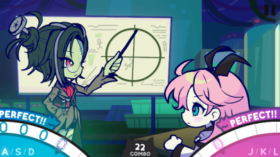 画像ギャラリー No.002のサムネイル画像 / ハロウィンがテーマのカジュアルリズムゲーム「Hallowanderband」，Steamストアページを公開。カートゥーン風グラフィックスが特徴