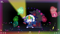 画像ギャラリー No.006のサムネイル画像 / ドタバタなストーリーが楽しめる「ハローワンダーバンド」，無料体験版をSteamで配信開始。シンプル操作でプレイできるリズムアクションADV