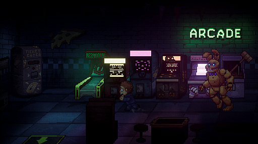 画像ギャラリー No.001のサムネイル画像 / 人気ホラーゲームシリーズの最新作「Five Nights at Freddy's: Into the Pit」リリース。アニマトロニクスたちはドットグラフィックスでも怖い
