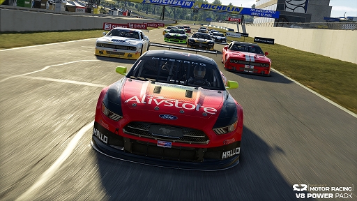 画像ギャラリー No.001のサムネイル画像 / 「Project Motor Racing」，DLC「V8 Power Pack」配信開始。V8マシンがRoad Atlantaを駆けるローンチトレイラーも公開