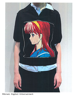 画像ギャラリー No.003のサムネイル画像 / 「ときめきメモリアル」がアパレルアイテムに。Tシャツやポロシャツ型ニットなどが8月7日に発売