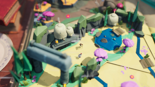 画像ギャラリー No.002のサムネイル画像 / 折り紙で作られた世界が舞台の新作3Dアクション「Hirogami」が発表に。自分の姿をいろいろな折り紙の形に変えながら冒険しよう