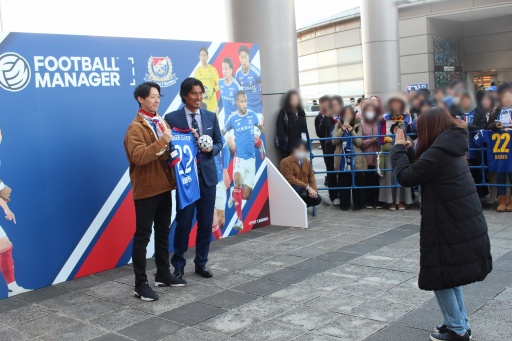 画像ギャラリー No.004のサムネイル画像 / 日産スタジアムに「Football Manager 25」特設ブース出展。元日本代表，横浜F・マリノスOBの中澤佑二さんがサッカーゲームの楽しみ方を語る