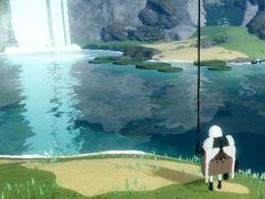 広大で美しい世界を天空のロープを使って探索する。オープンワールド謎解きゲーム「アレタ」，Steamストアページを公開