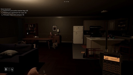 画像ギャラリー No.002のサムネイル画像 / 一人称視点ホラーゲーム「Unreachable」，デモ版を日本語に対応。トランシーバーから聞こえる誘拐犯の命令を遂行しながら手がかりを集める