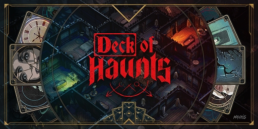 画像ギャラリー No.001のサムネイル画像 / ホラーテイストのデッキ構築型ローグライク「Deck of Haunts」,デモ版を配信開始。恐怖の館の建築とデッキ構築を体験できる
