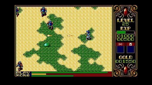 画像ギャラリー No.002のサムネイル画像 / 「EGGコンソール サークII PC-8801mkIISR」配信開始。前作からアクション性が高められ,敵を倒しすぎると経験値が入らなくなる要素も実装