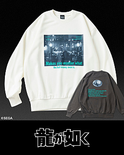 画像ギャラリー No.002のサムネイル画像 / 「龍が如く」＆「STRANGER THAN HEAVEN」とFREAK’S STOREのコラボアイテムが販売開始。グラフィックスウェットなどを展開
