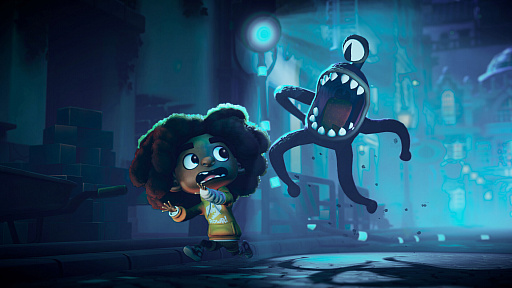 画像ギャラリー No.002のサムネイル画像 / 「Overcooked!」の開発元が手掛ける新作「Stage Fright」,最新ゲームプレイ映像を披露。ドタバタな協力プレイを残しつつ,2人で奇妙な仕掛けを乗り越え,パズルを解いていく