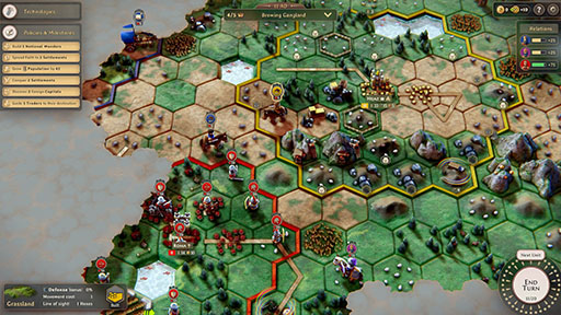 画像ギャラリー No.001のサムネイル画像 / 新作4Xストラテジーゲーム「Yield! Fall of Rome」，早期アクセス版をSteamでリリース。ローマ帝国末期が舞台となる，重厚な戦略シム