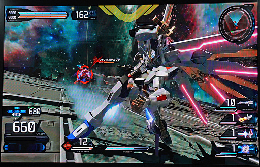 画像ギャラリー No.002のサムネイル画像 / 「機動戦士ガンダム EXVS.2 IB」4Gamerステージ。ストライクや百式など，既存9機体のバランス調整が発表［TGS2026］