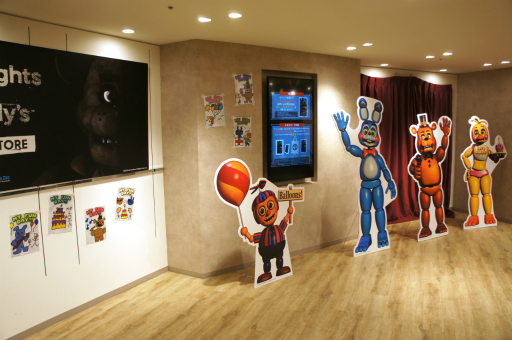 画像ギャラリー No.003のサムネイル画像 / 「Five Nights at Freddy's」のポップアップストアが東京と大阪で開催に。たくさんのグッズと，フレディたちの等身大POPがお出迎え！