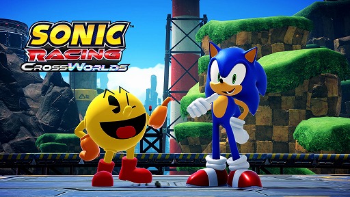 画像ギャラリー No.001のサムネイル画像 / 「ソニックレーシング クロスワールド」，DLC第3弾「パックマン パック」が配信決定。オープンネットワークテストを8月29日から実施