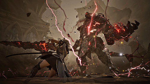 画像ギャラリー No.009のサムネイル画像 / ［GDC 2025］巨像騎士と戦うアクションアドベンチャー「壊滅の潮汐」（Tides of Annihilation）のバトルシステムについて開発者に聞く
