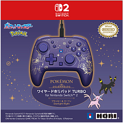 画像ギャラリー No.010のサムネイル画像 / ブラッキーとエーフィがデザインされたSwitch2周辺機器・アクセサリー製品シリーズが,ホリから登場