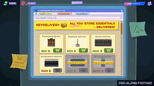 画像ギャラリー No.004のサムネイル画像 / 経営シム「The Last Gas Station」の開発をアナウンス。電気自動車が支配する世界で,町外れのガソリンスタンドを運営しよう