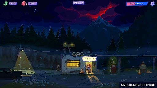 画像ギャラリー No.005のサムネイル画像 / 経営シム「The Last Gas Station」の開発をアナウンス。電気自動車が支配する世界で,町外れのガソリンスタンドを運営しよう