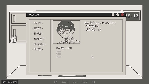 画像ギャラリー No.005のサムネイル画像 / 挨拶はマナーではなくルール。いわくつきの団地で“規則”を守って勤務するホラーアドベンチャー「柘榴団地」，SteamとBOOTHで発売