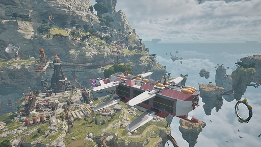 画像ギャラリー No.004のサムネイル画像 / 無数の島々が浮かぶ不思議な惑星を小型飛行艇で冒険。オープンワールドADV「ATMOSFAR」,早期アクセス版を10月29日にリリース