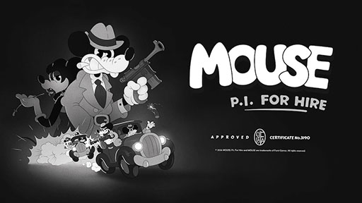 画像ギャラリー No.003のサムネイル画像 / 「MOUSE：やとわれの探偵」，Switch2＆PS5向けパッケージ版を発売。クラシックなカートゥーンの世界観を手描きアニメーションで再現したFPS
