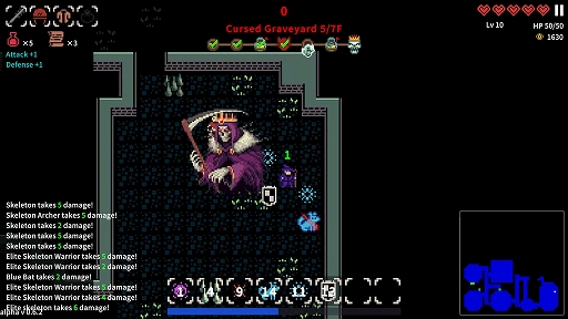 画像ギャラリー No.007のサムネイル画像 / 「Delve Survivors: A Dungeon Roguelike」，Steam版を11月12日発売。9つのメインダンジョンと100階の「The Abyss」を収録