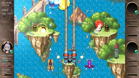 画像ギャラリー No.014のサムネイル画像 / ツインビーのShuzilow.HA氏をはじめ多数のクリエイターが参加。新作縦型STG「バウンティシスターズ」，Switch向けに12月18日リリース