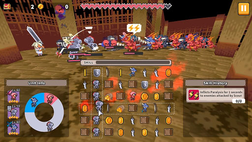画像ギャラリー No.003のサムネイル画像 / マージパズルとバトルが融合したRPG「Merge Match March」，PC版が10月23日にSteamでリリース。体験版を配信中